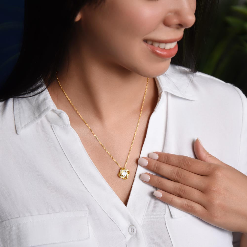 Love Knot Necklace – Gift for Her