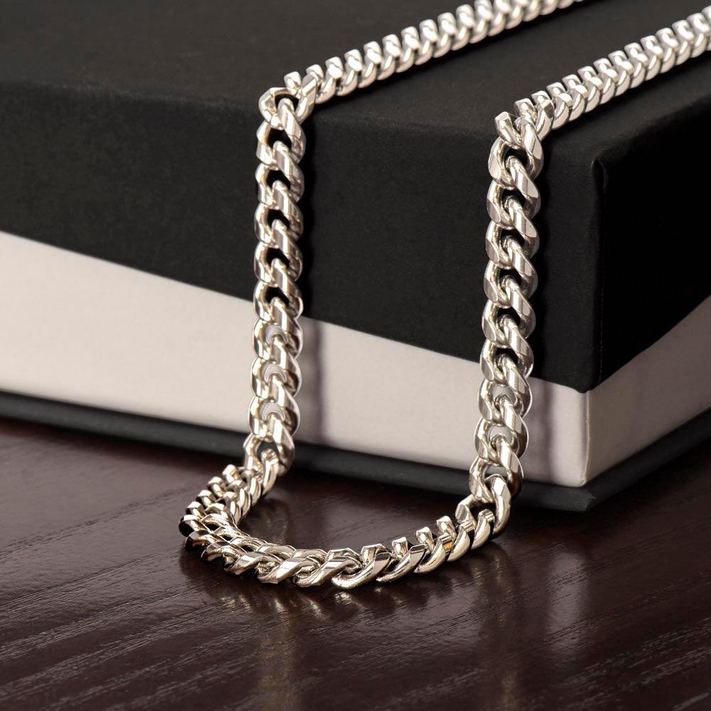 Cuban Link Chain – Perfect Gift for Men