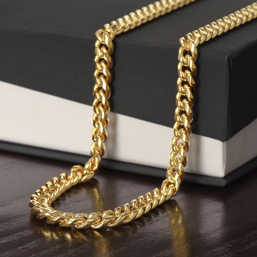 Cuban Link Chain – Perfect Gift for Men