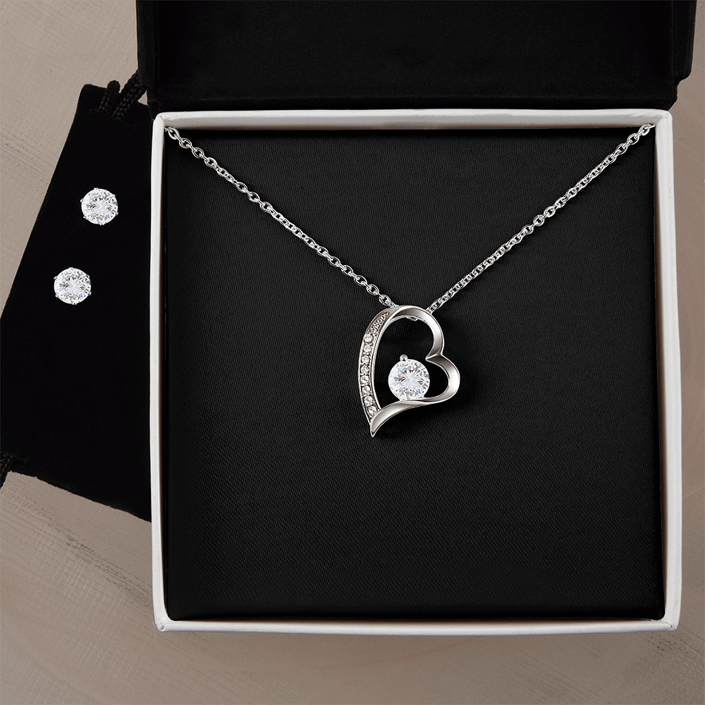 Forever Love Necklace & Earring Set
