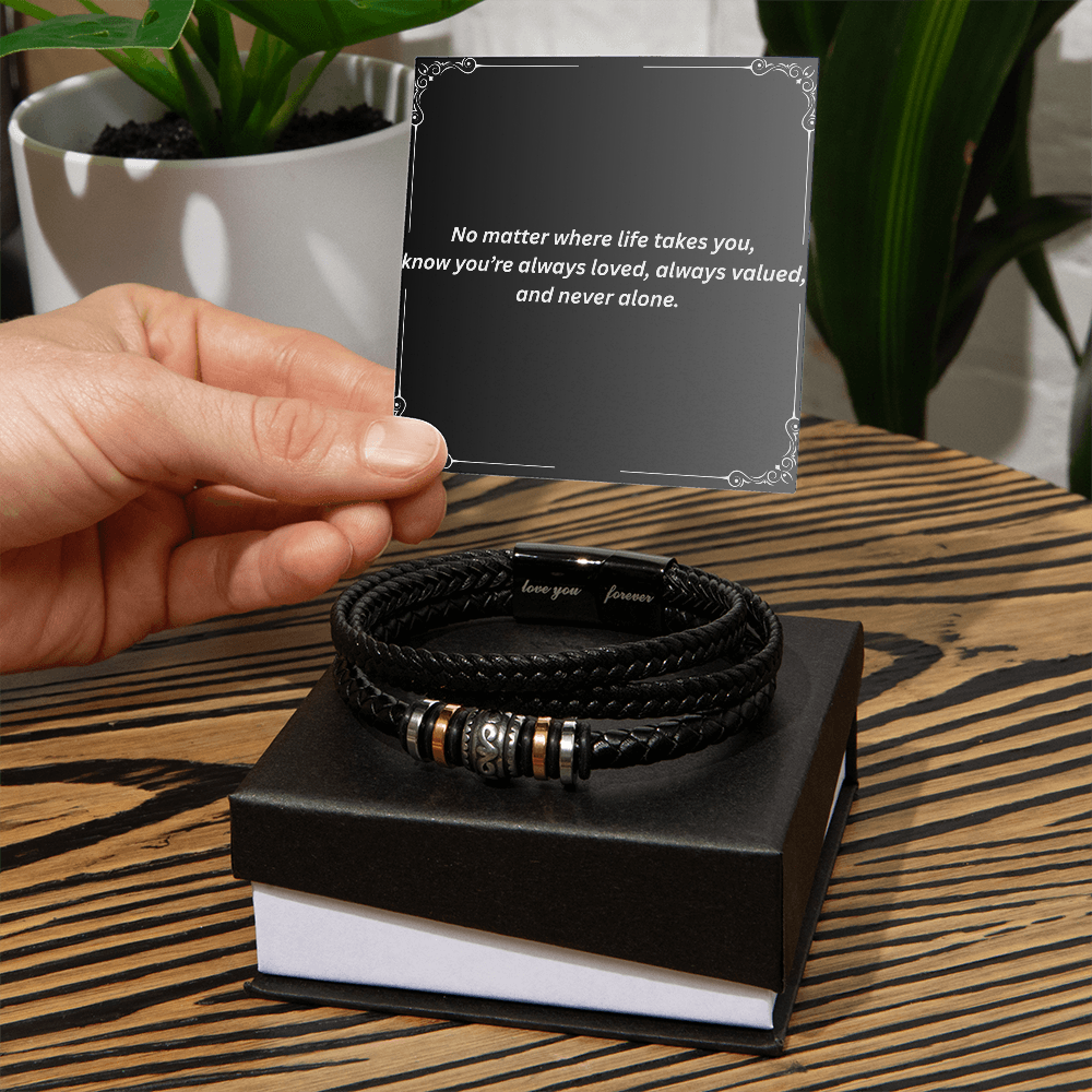 Love You Forever Bracelet – A Meaningful Gift for Him