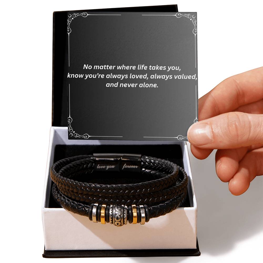 Love You Forever Bracelet – A Meaningful Gift for Him