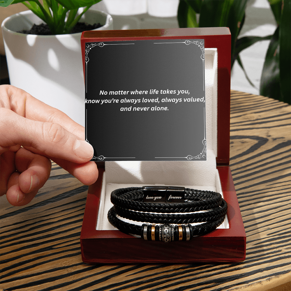 Love You Forever Bracelet – A Meaningful Gift for Him