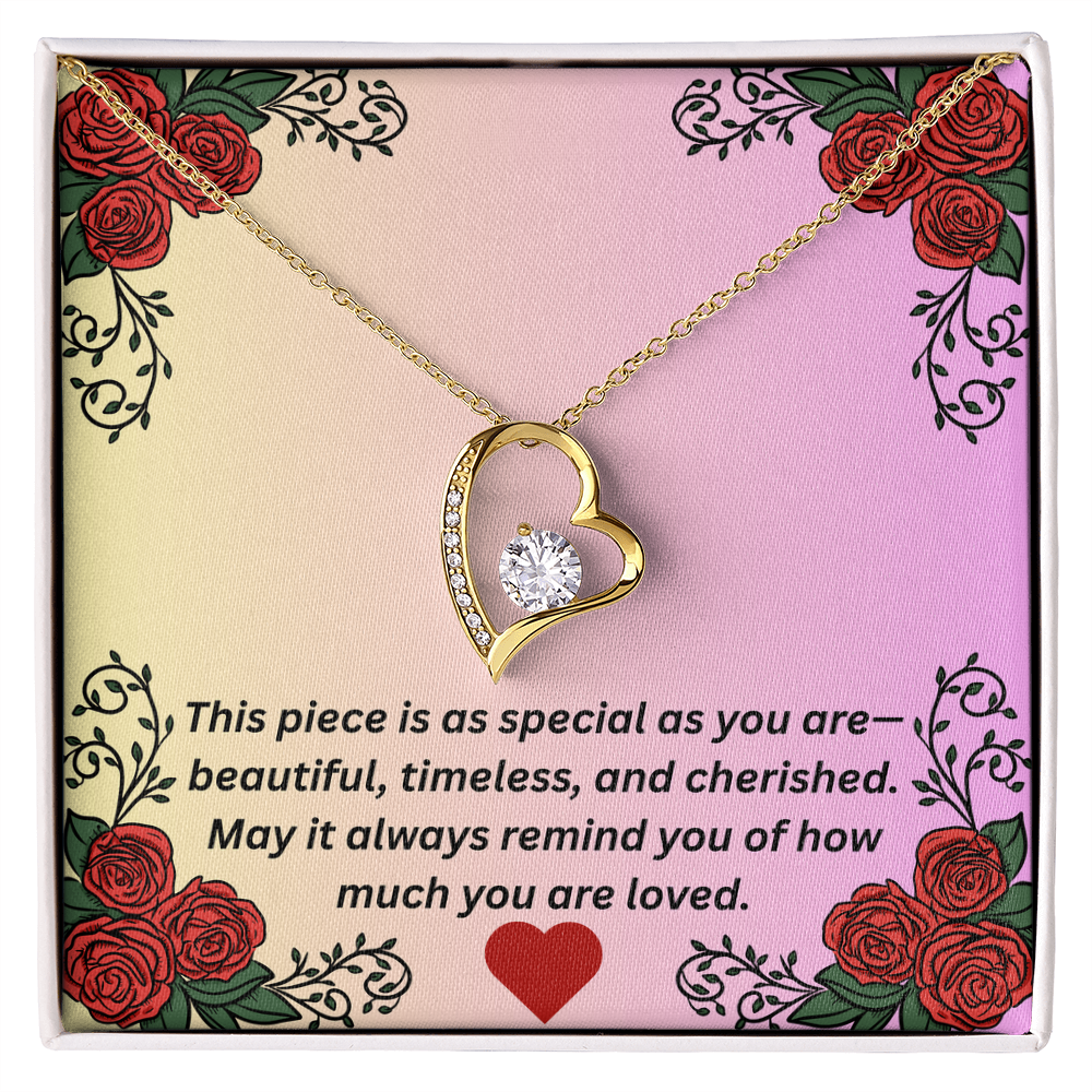 Forever Love Necklace – Heartfelt Gift for Her