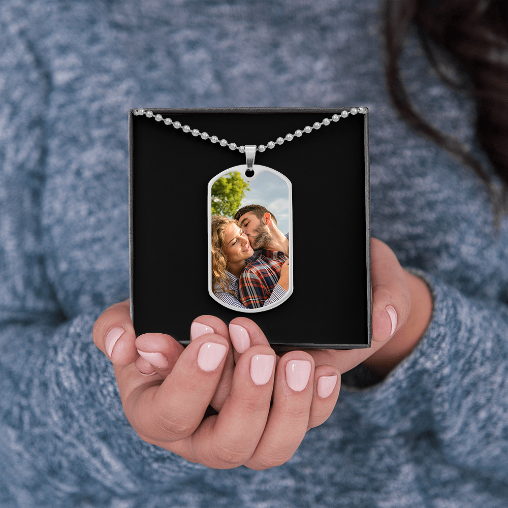 Personalized Dog Tag Necklace