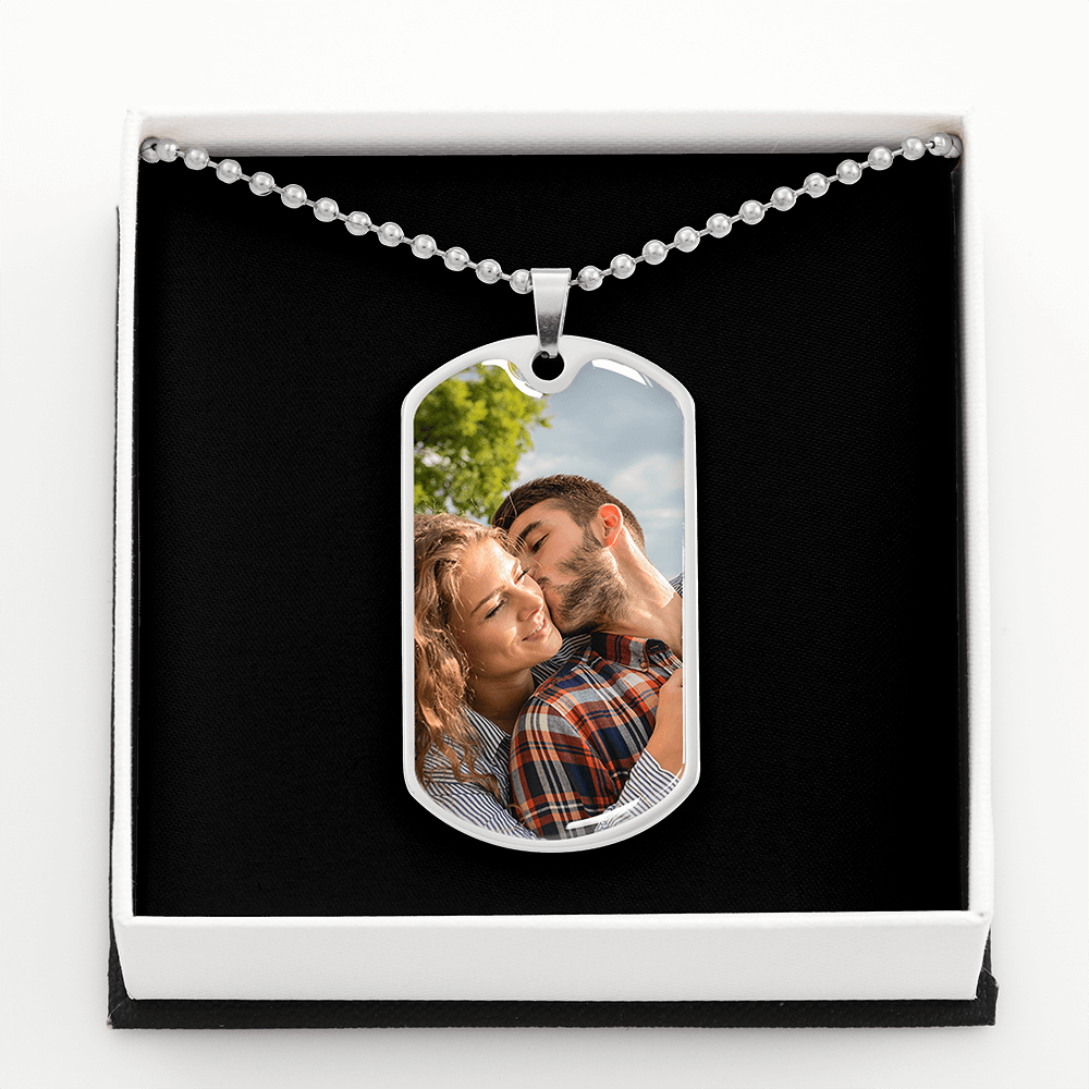 Personalized Dog Tag Necklace