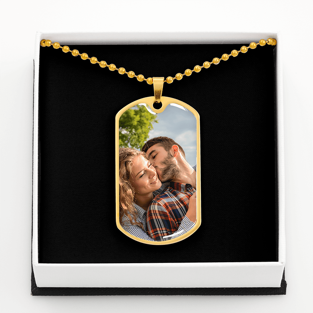 Personalized Dog Tag Necklace