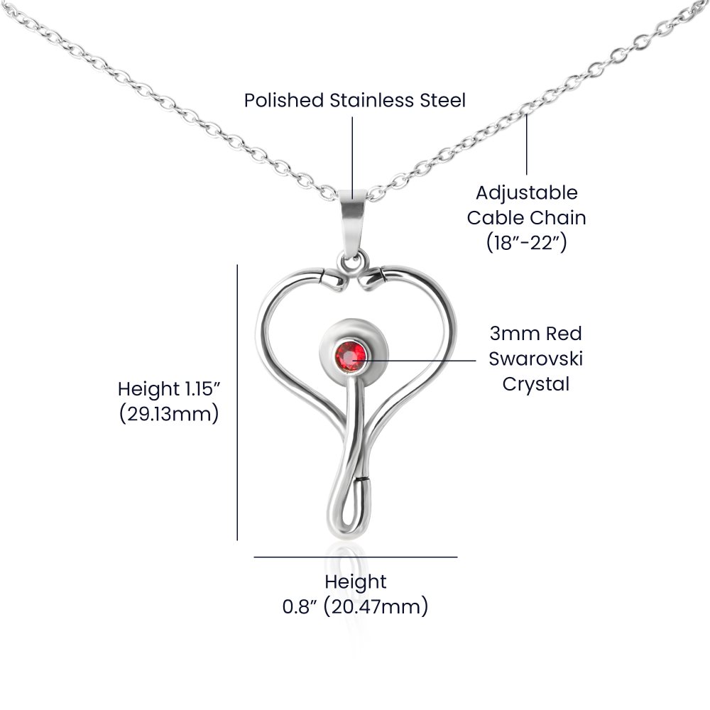 Heart Scope Necklace