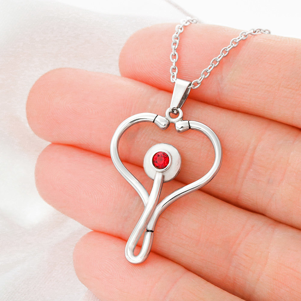 Heart Scope Necklace