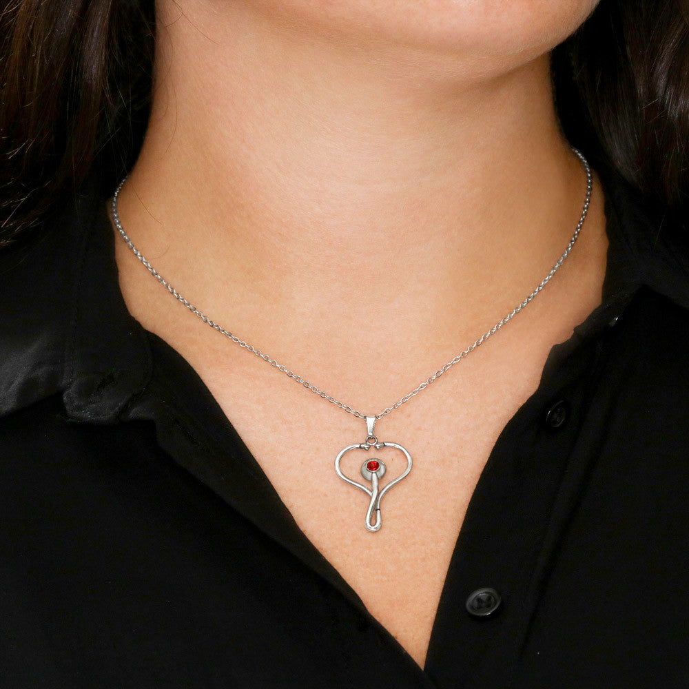 Heart Scope Necklace