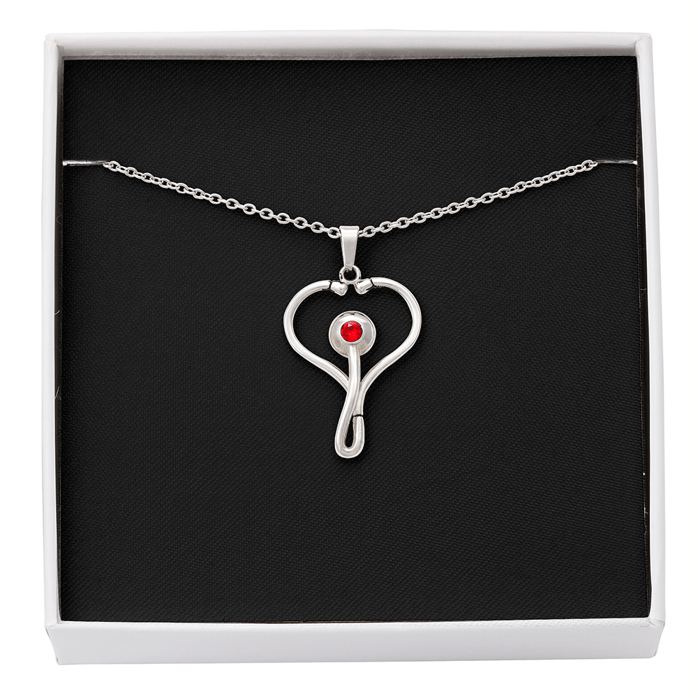 Heart Scope Necklace