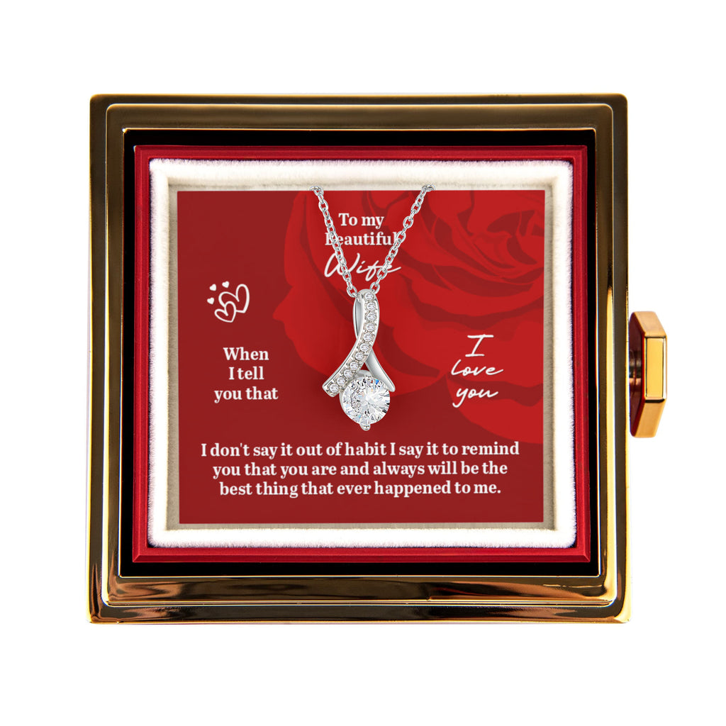 Alluring Beauty Rotating Rose Gift Box Gift for Wife