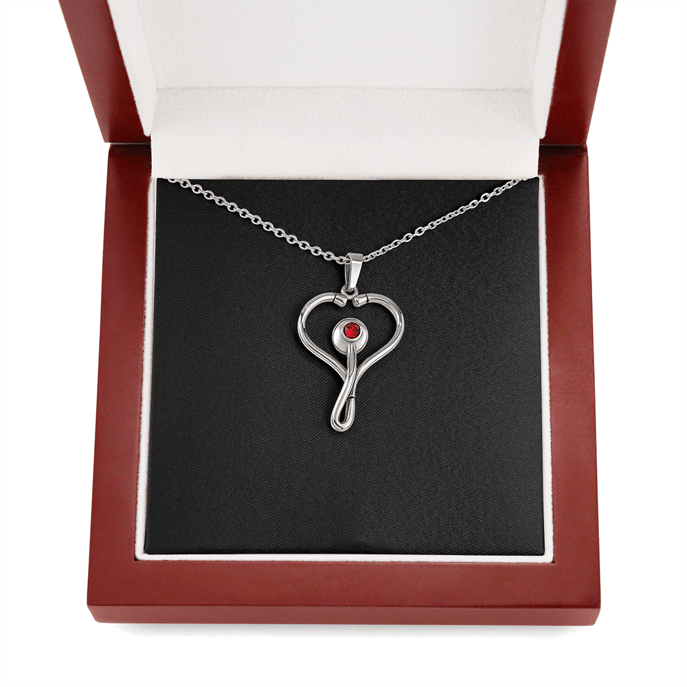 Heart Scope Necklace
