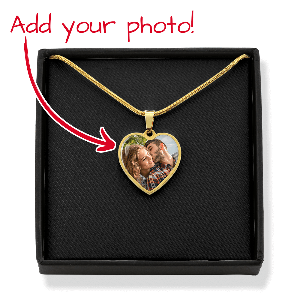 Personalized Heart Necklace