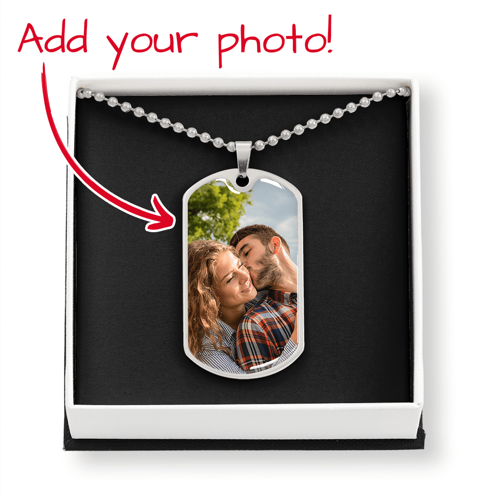 Personalized Dog Tag Necklace
