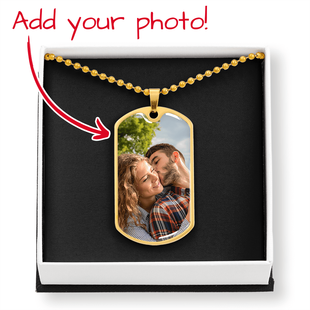Personalized Dog Tag Necklace